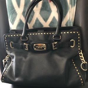 Michael Kors Hamilton Large Leather Satchel - Gently used